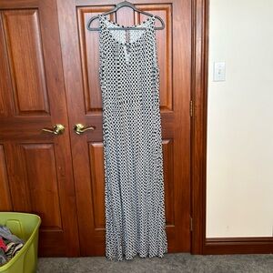 Lot of 2 dresses Banana Republic Maxi; a new day navy floral - selling as 1 lot